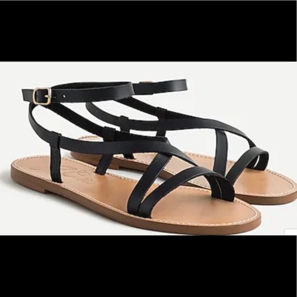 J. Crew Shoes - NWT J Crew Ankle strap leather sandals